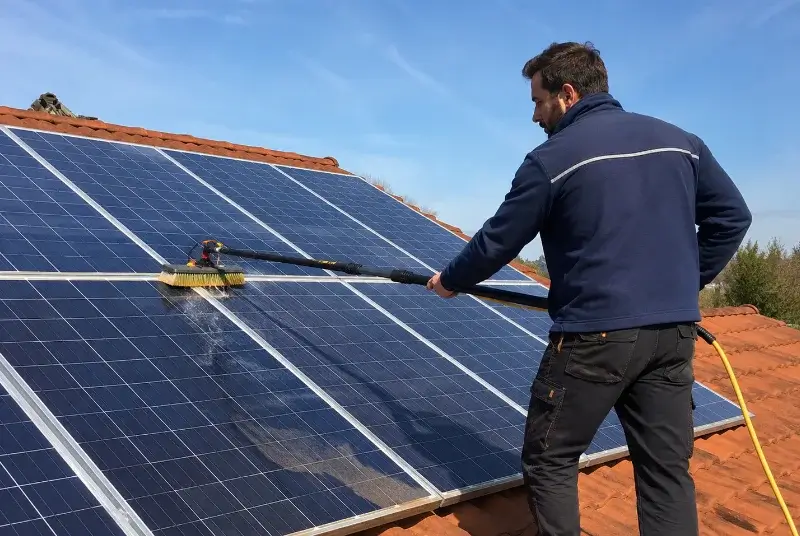 Nettoyage et entretien de panneaux solaires à Fontaine-Notre-Dame